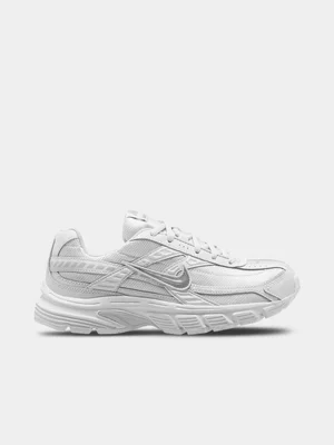 Nike Womens Initiator White/Metallic Silver Sneakers 