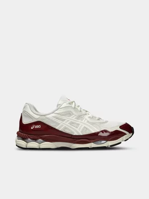 ASICS Men's Gel-NYC Cream/Red Sneaker