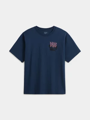 Vans Men's Metal Wall Navy T-Shirt