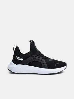 Mens Puma Softride Enzo 5 Black/White Sneaker