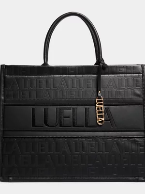 Luella Large Debossed Tote Bag