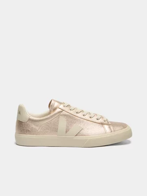Women's Veja Rose Gold Pierre Campo Sneakers