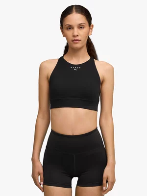 Puma X Hyrox Womens Shapeluxe High Neck Black Sports Bra