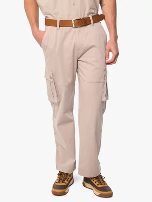 Men's Jeep Khaki Tapered Cargo Pants