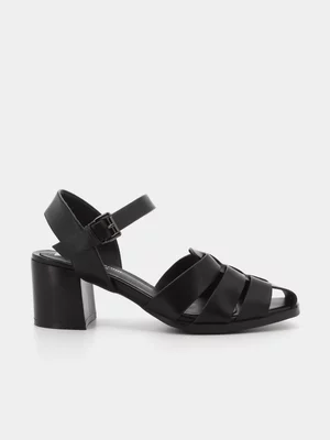 Women's Pierre Cardin Black Kimon Heels