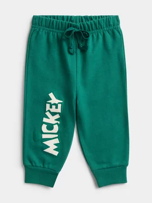 Jet Toddler Boys Green Mickey Mouse Active Bottom