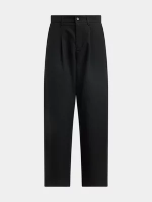 Jet Teen Boys Black Pleated Pants