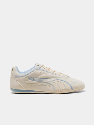 Women's Puma Catch Soleil SD Beige/Blue Sneaker