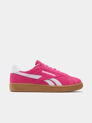 Reebok Women's Club C Grounds UK Pink Sneaker
