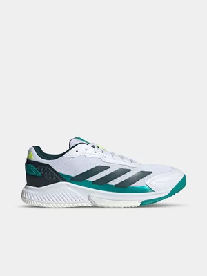 adidas Mens Courtquick White/Aurora Ivy Padel Shoes 