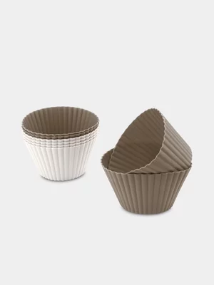Kitchen Think Silicone Large Muffin Cups 8Pc