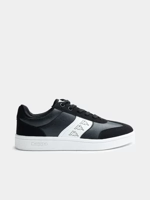 Mens Kappa Logo Reece Black/White Sneaker