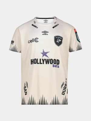 Umbro Youth Sharks Away 25/26 White Stadium Jersey