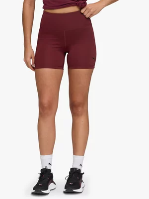 Puma Womens Essential 5 Inch Ruby Shimmer Shorts