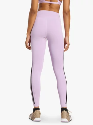 adidas Womens Optime 3-Stripes Powder Plum Leggings
