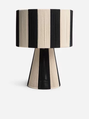 Canvas Studios Large Striped Strung Lamp
