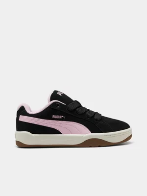 Puma Womens Park Lifestyle Easy SD Black/Pearl Pink Sneakers