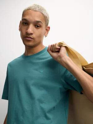 adidas Originals Men's Essential Preloved Teal T-shirt