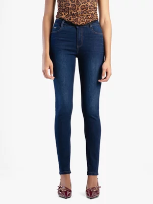 Women's Sissy Boy Blue Mid-waist Skinny Jeans