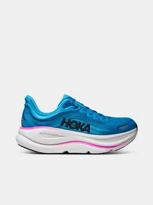 Hoka Womens Bondi 9 Skyward Blue/Cielo Blue Running Shoes 