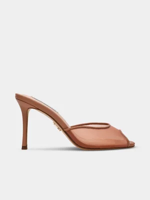 Women's Steve Madden Tan ROLLOUT-M Heels