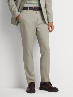 Markham Men's Skinny Soft Olive Suit Trouser
