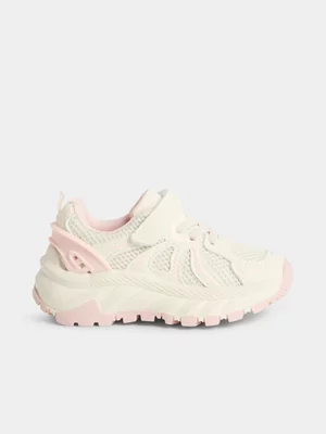 Jet Younger Girls Pink Chunky Sneaker