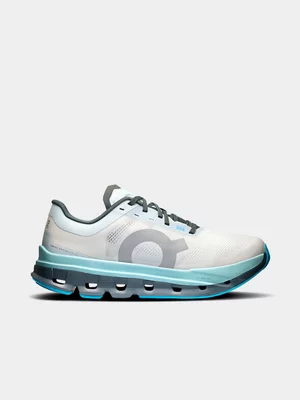 On Womens Cloudflow 5 Artic/Stone Running Shoes
