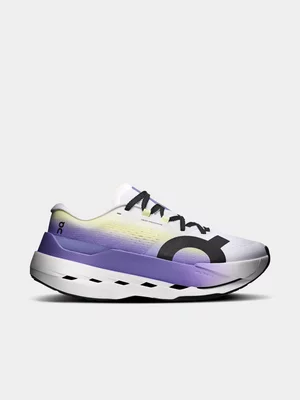 On Womens Cloudboom Max White/Juniper Running Shoes 
