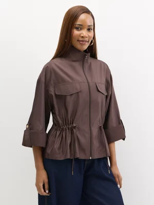 Jet Women's Test Chocolate Waisted Technical Jacket