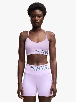 Puma X HYROX Womens Pwrmode Strappy Light Lavender Sports Bra 