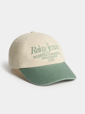 Relay Jeans Men's Branded Multicolour Dad Cap