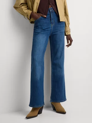 FF Denim Wide Leg Jeans