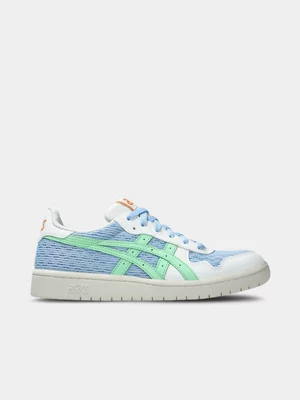 Women's Asics Japan S Blue/Lime Sneaker