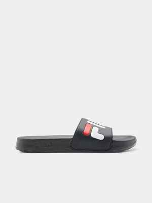 Men's FILA Black Hillside Slide