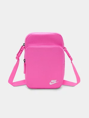 Nike Unisex Heritage Pink Crossbody Bag