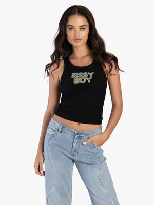 Women's Sissy Boy Sun Daze Black Vest