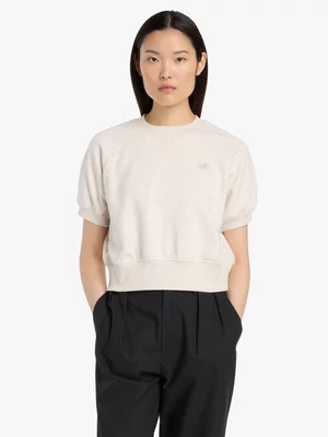 New Balance Women's Athletics French Terry Natural T-Shirt