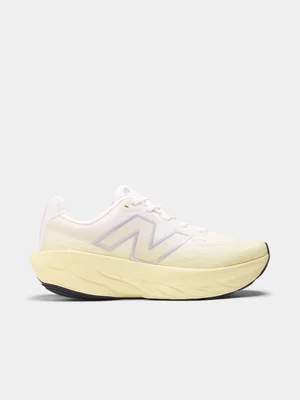 New Balance Womens Fresh Foam X 1080v14 Yellow/White Running Shoes 