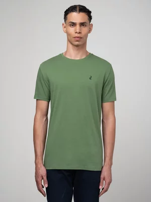 Men's Polo Green Short Sleeve T-shirt