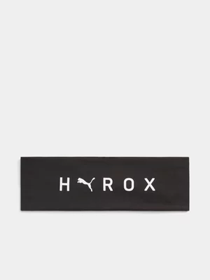 Puma X Hyrox Black Sweatband