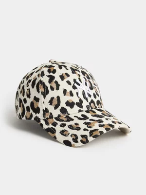 New Era New York 9Forty Leopard Peak Cap 