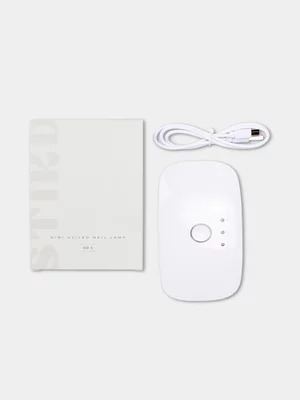 STIKD White Mini UV/LED Lamp