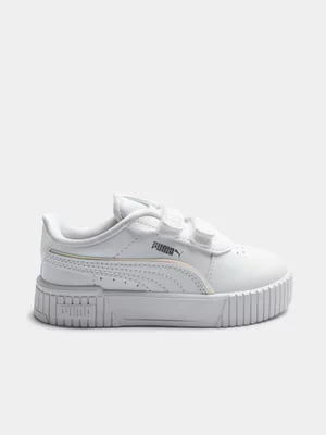 Toddlers Puma Carina II 2.0 AC White Sneaker