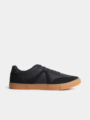 Jet Men's Black Court Sneakers