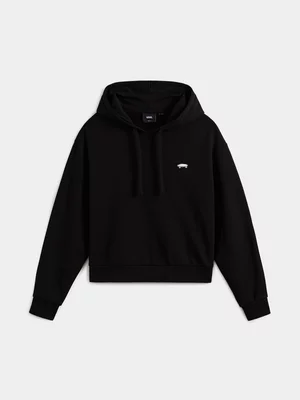 Vans Women's Salton Relaxed Pullover Black Hoodie
