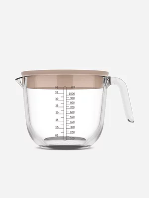 Mepal Chef It Measuring Cup with Lid Chalk 1000ml