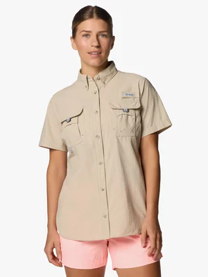 Women's  Columbia Grey Bahama II W SS Shirt