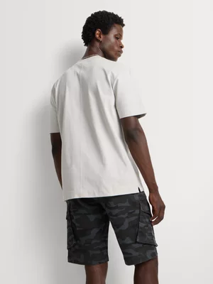 Relay Jeans Men's Charcoal Cargo Shorts