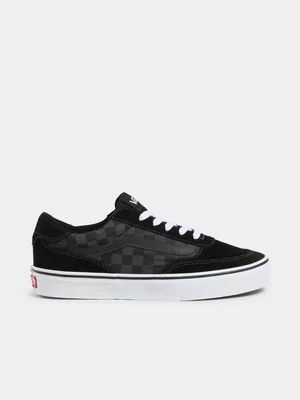 Vans Mens Brooklyn Black/Charcoal Sneakers 